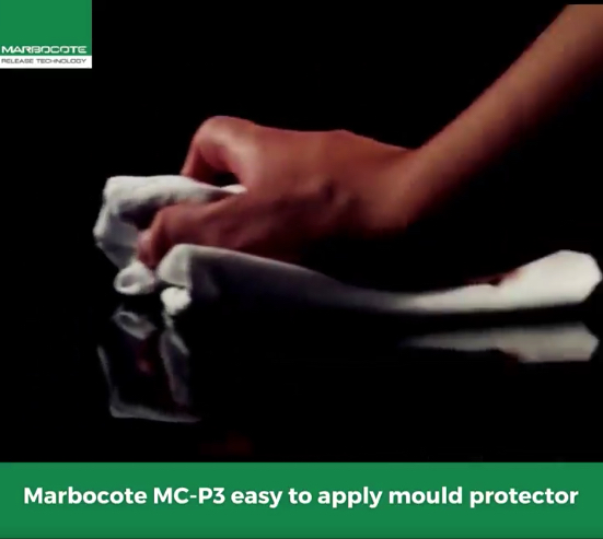 Marbocote MC-P3 : application by a wipe or by spraying